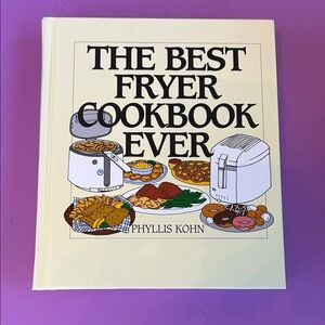 The Best Fryer Cookbook Ever by Phyllis Kohn - Cream Cover